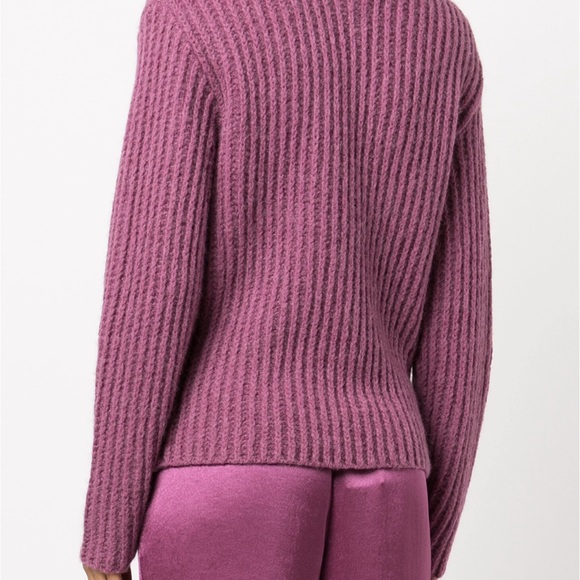 Vince Ribbed Funnel Neck Alpaca & Merino Sweater - 75% off MSRP!! - Picture 4 of 7